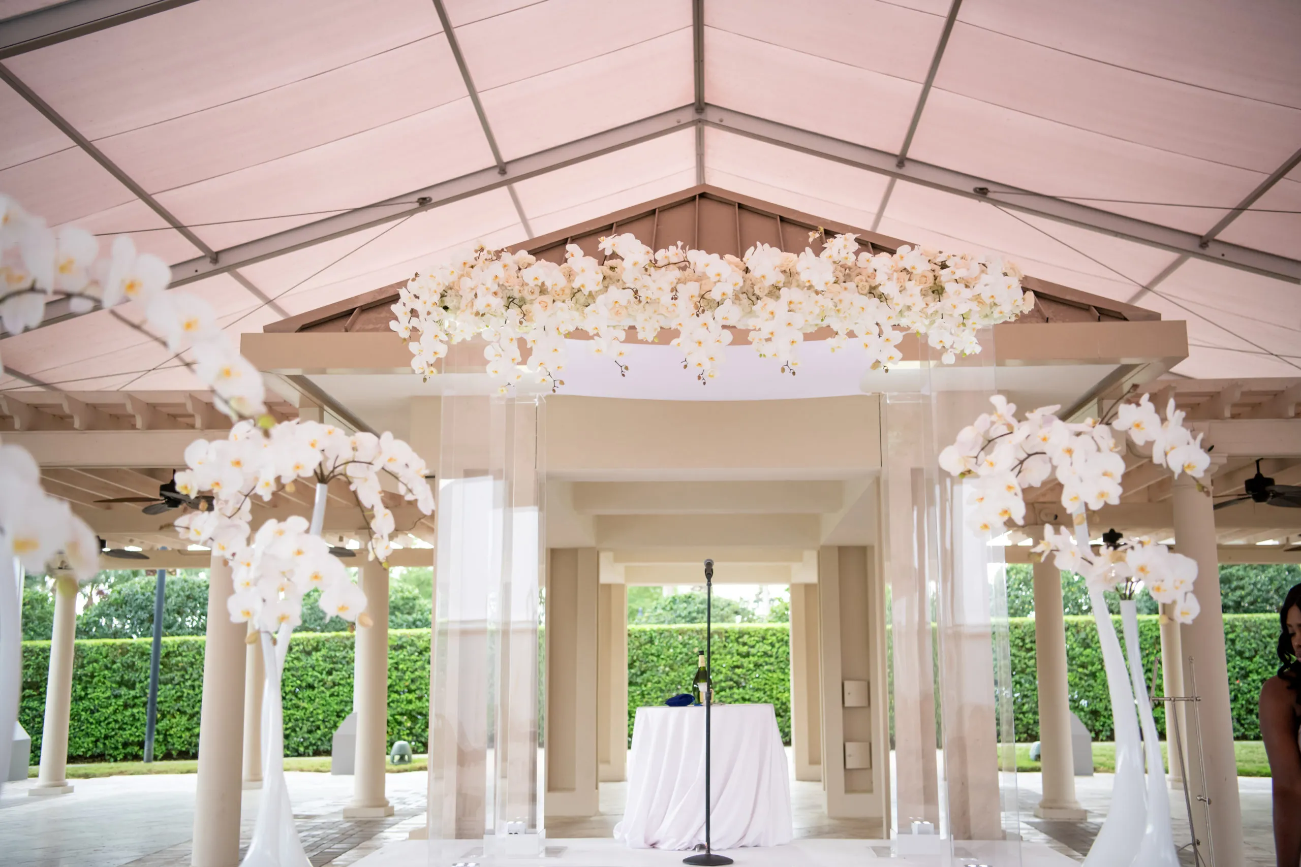 Acrylic chuppah rental Orlando