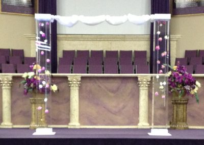 Acrylic Wedding Arch Rental Miami Ft Lauderdale Boca Raton West Palm Beach Ft Myers Tampa