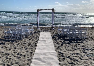 Branchy Arch Deerfield Beach Chairs and carpet runner