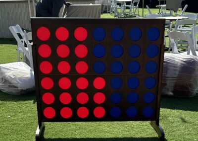 Connect4 rental yard games corporate event rental