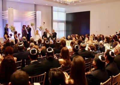 Chic :: Modern Acrylic Lucite Plexiglass Wedding Chuppah Canopy Rental by ArcDivine.com at Eden Roc Renaissance South Beach