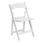 White & Padded Ceremony Chairs